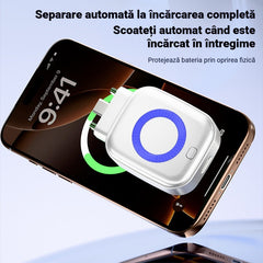 Separator de Încărcare Inteligent X01 140W Fast Charge – Oprire Automată, Protecție Baterie și Încărcare Sigură Nocturnă, Type-C