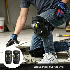 Genunchiere protectoare fluorescente, potrivite pentru toate anotimpurile