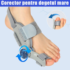 🦶 Corector reglabil pentru hallux valgus——Dispozitiv de corecție și protecție pentru degetul mare de la picior
