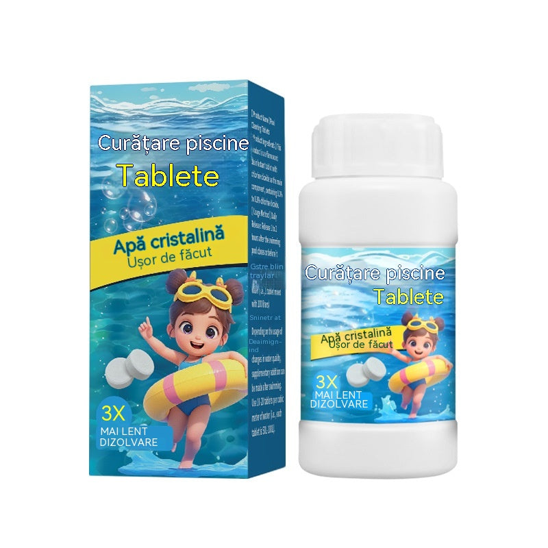 无货源🔥【Cumpără 1, primești 1 gratuit】🏊‍♀️💧Tablete de curățare a piscinei pentru apă cristalină.