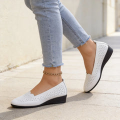 🛍️ Confort pentru Mama! Pantofi Casual de Vară cu Decupaje Florale și Talpă Antiderapantă | 36-43