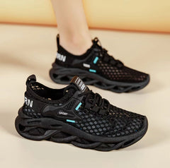 🏆【36-40】👟💖Pantofi noi de primăvară și vară din plasă respirabilă cu talpă groasă