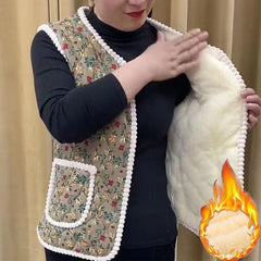 Bő szabású, bélelt női mellény kardigán – meleg, divatos és könnyen kombinálható