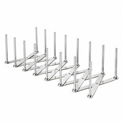 🍳 Suport Multifuncțional Pliabil din Oțel Inoxidabil – Reglați Spațiul după Bunul Plac, Ideal pe Blat sau pe Perete! 🌟📦