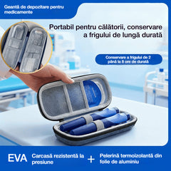 ❄️💉Geantă frigorifică portabilă pentru insulină