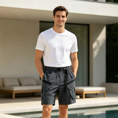 🩳 Pantaloni scurți cargo de vară, casual, cu buzunare multiple