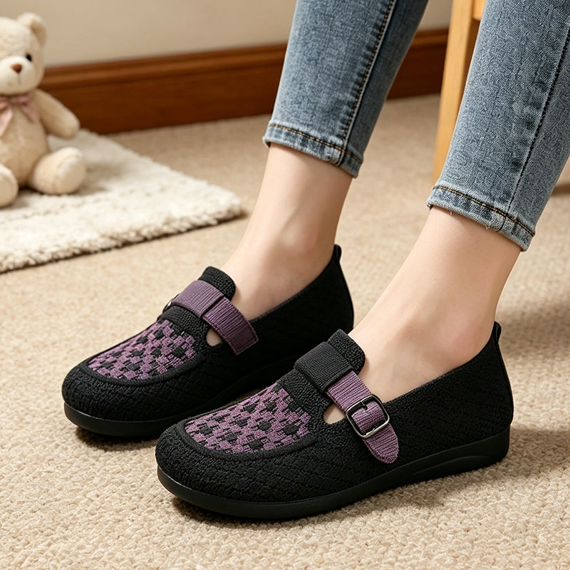 👟 Pantofi casual cu material tricotat (flyknit) și talpă moale