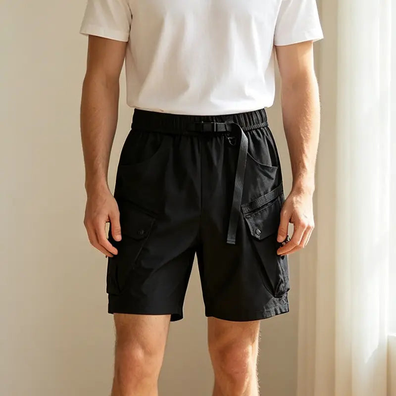 🩳 Pantaloni scurți cargo de vară, casual, cu buzunare multiple