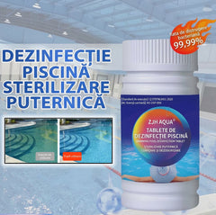 🔥【Cumpără 1, primești 1 gratis】🏊‍♀️💧Tablete de curățare a piscinei pentru apă curată și limpede.