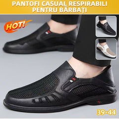 👞Pantofi Casual din Piele Naturală – Design Respirabil pentru un Confort Maxim Toată Ziua