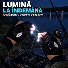 💡 Mănuși Fără Degete cu Lumini LED – Eliberează-ți Mâinile! Vizibilitate Maximă pentru Pescuit Nocturn, Reparații Auto și Activități Outdoor!