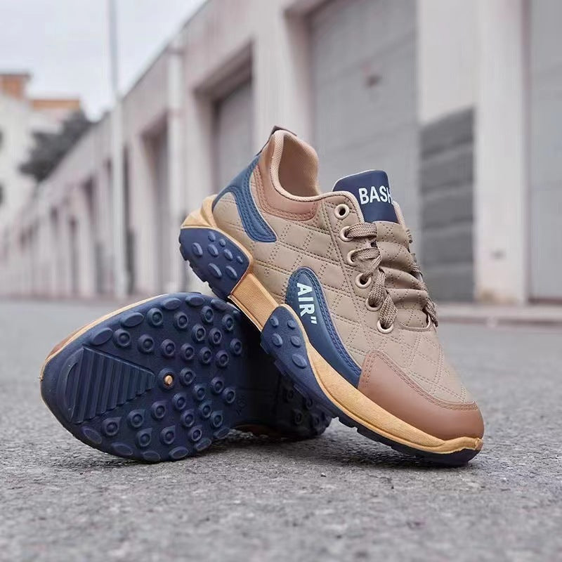 Férfi valódi bőrből készült alkalmi cipők