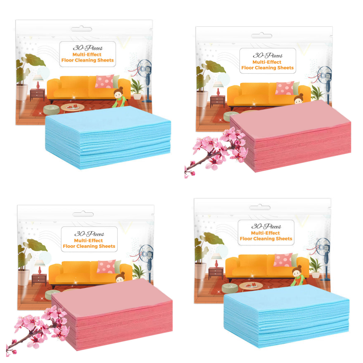 🧹【Nou upgrade!! 210 bucăți】✨ Tablete de curățare antibacteriene și anti-miros | potrivite pentru podele din lemn masiv, pardoseli laminate, gresie și pereți de rulote