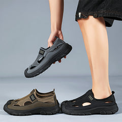 🎁 🧦【Cadou: 3 perechi de șosete scurte ultra-respirabile】 Sandale casual pentru outdoor, perfecte pentru drumeții și traversări de apă!