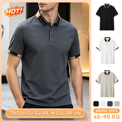 【M-4XL】Tricou polo bărbați vară | Ușor · respirabil · elegant | Stil casual & office