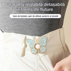 🌸🦋 Cumperi 5, primești încă 5 CADOU! 🎁💜✨ Cataramă reglabilă detașabilă în formă de fluture