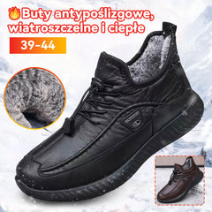 ❄️Téli, pamut, polár bélésű, vastag, meleg és csúszásmentes férfi sportcipő