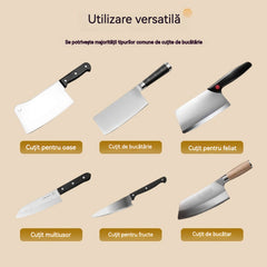⏳ Reducere de 40%! 🔪 Ascuțitor automat pentru cuțite de bucătărie ✨