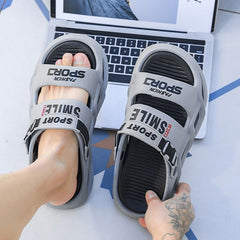 Papuci și Sandale 2-în-1 din EVA: Senzație de Mers pe Nori, Anti-alunecare și Anti-miros, Unisex