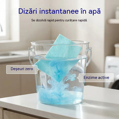 🏠🔥【5 paquetes】150 de tablete de curățare multifuncționale, antibacteriene și dezodorizante | Potrivite pentru parchet, pardoseli laminate, gresie și pereții rulotelor