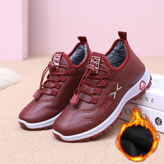 🔥💖【35-42】Kézzel készített női téli csizma valódi bőrből - Bársonyos fazon, csúszásgátló talp, maximális meleg