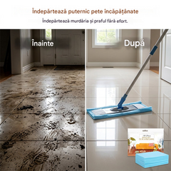 🧹【Nou upgrade!! 210 bucăți】✨ Tablete de curățare antibacteriene și anti-miros | potrivite pentru podele din lemn masiv, pardoseli laminate, gresie și pereți de rulote