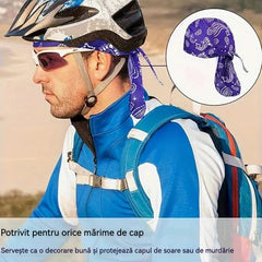 【Set de 6 piese】Bandane Clasice pentru Motocicliști și Sportivi