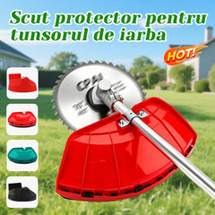 🌱🛡️ 【protejează ușor împotriva ierbii】apărătoare pentru motocoasă / mașină de tuns iarba