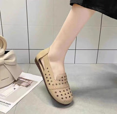 【35-40】Pantofi de dama，Pantofi cu talpă moale anti-alunecare din piele de vacă
