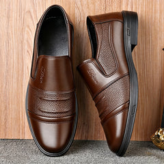 👞💼【Calitate premium】Pantofi bărbătești de lux, din piele respirabilă, cu talpă moale