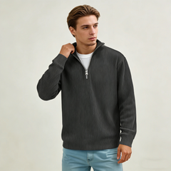 🔥【S-5XL】Új férfi állógalléros pulóver