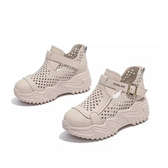 【35-40】Sandale noi, casual, respirabile, cu talpă groasă și goale