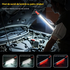🔦💡 Lanternă de lucru reîncărcabilă 4 în 1: îți eliberează mâinile și poate fi folosită oriunde.