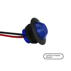 🔥【Cumpără 5 primești 5 gratis】💡🚚🚗🏍Lumini laterale LED pentru camion, lumini rotunde mici, semnalizatoare de 12V/24V