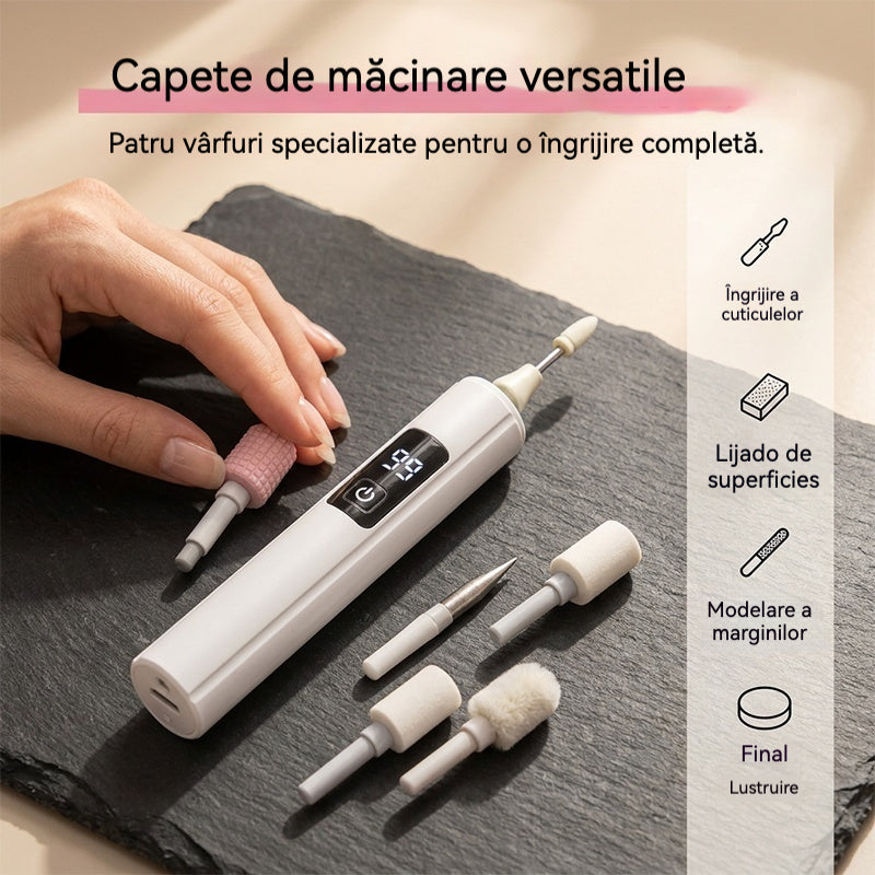 🌟 Freză electrică profesională pentru unghii