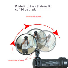 【Cumpără 2, primești 2 gratis!】🛵Oglindă retrovizoare universală pentru biciclete electrice, nu necesită instalare.