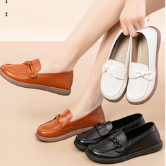 【35-40】Mocasini confortabili cu talpă moale și stil britanic.