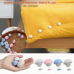 ✨【Set de 40 Bucăți】Dispozitive de Fixare pentru Husă de Pilotă: Rezistente și Ușor de Folosit! 📍Potrivite pentru Toate Tipurile de Huse de Pilotă, Subțiri sau Groase.