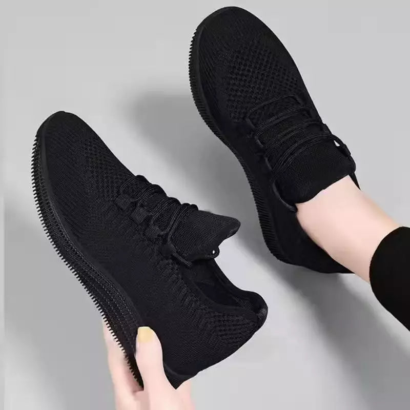 Pantofi Casual de Damă Colecția Primăvară-Vară 2026: Material Textil Respirabil, Ușori și Confortabili (Mărimi 35-41)
