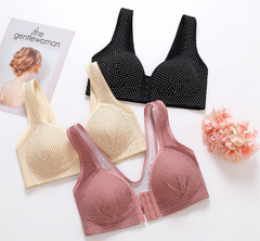 💖🎁【Cumpărați 2, primiți 1 gratuit】【3 buc】✨Sutien fără sârmă Comfort – mărimi mari 40–130 kg 👙💫