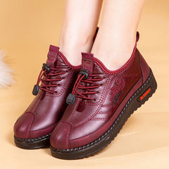 【35–41】Új női meleg pamut hótaposó – vízálló, csúszásmentes, puha és kényelmes téli csizma