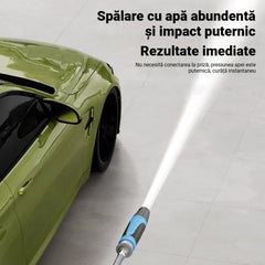 Set Pistol de Spălat cu Presiune Înaltă și Furtun 3m – Cap Rotativ cu 3 Moduri: Jet Direct, Ventai și Atomizare, Furtun Anti-Explozie