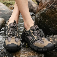Adidași de Apă și Treking pentru Bărbați, Pantofi de Vară din Plasă Respirabilă cu Uscare Rapidă, Talpă Groasă Antiderapantă, Sandale Sport Outdoor