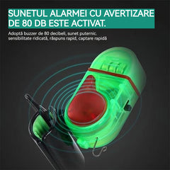 【Cumpără unul, primești unul gratuit】Alarmă de pescuit intermitentă cu buzer, sensibilă și precisă, care împiedică peștii să scape.