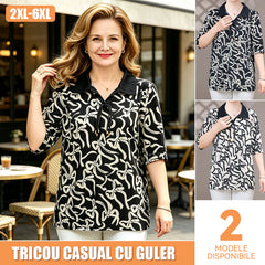 【2XL-7XL】Bluză elegantă și confortabilă｜Croială lejeră｜Potrivită pentru orice siluetă