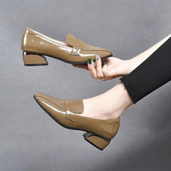 👡【Ofertă fierbinte🔥】【35-40】 Pantofi din piele naturală pentru femei | La modă, confortabili și anti-alunecare