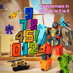 🔥【Produs bestseller】🧒 Jucărie pentru copii: robot transformabil digital 🤖