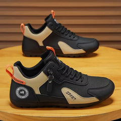 Férfi kényelmes sportcipő – csúszásmentes, divatos, mindennapi futó és szabadidő cipő nagy méretben