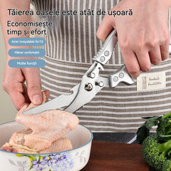 🔥【Cumpărați 1 obțineți 1 gratuit】Foarfece multifuncționale din oțel inoxidabil pentru oase de pui