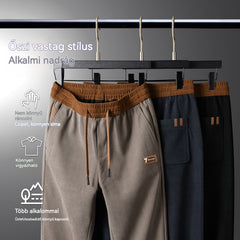 👖🔥 Új, kiváló minőségű pamut szabadidőnadrág